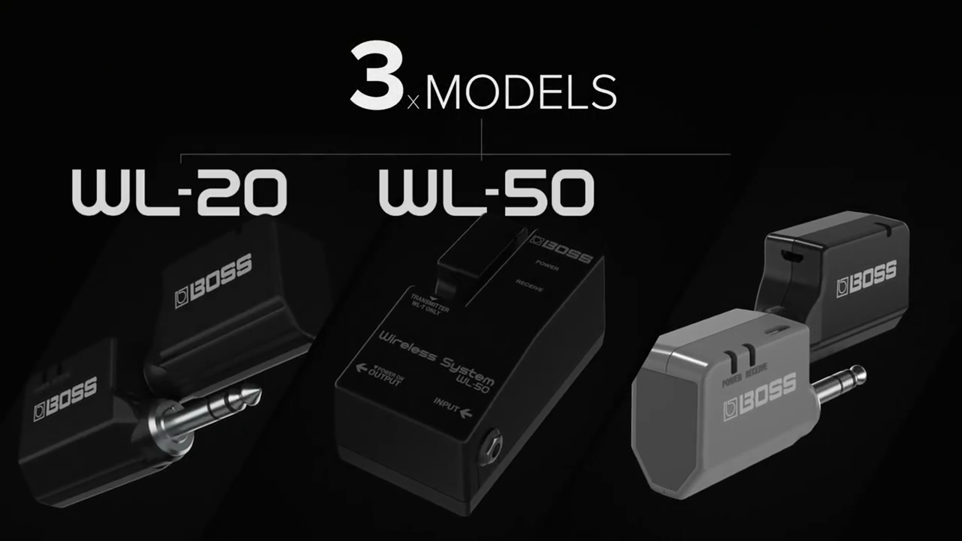 Amazon.com: BOSS WL-50 | Pedal-Sized Wireless Instrument System