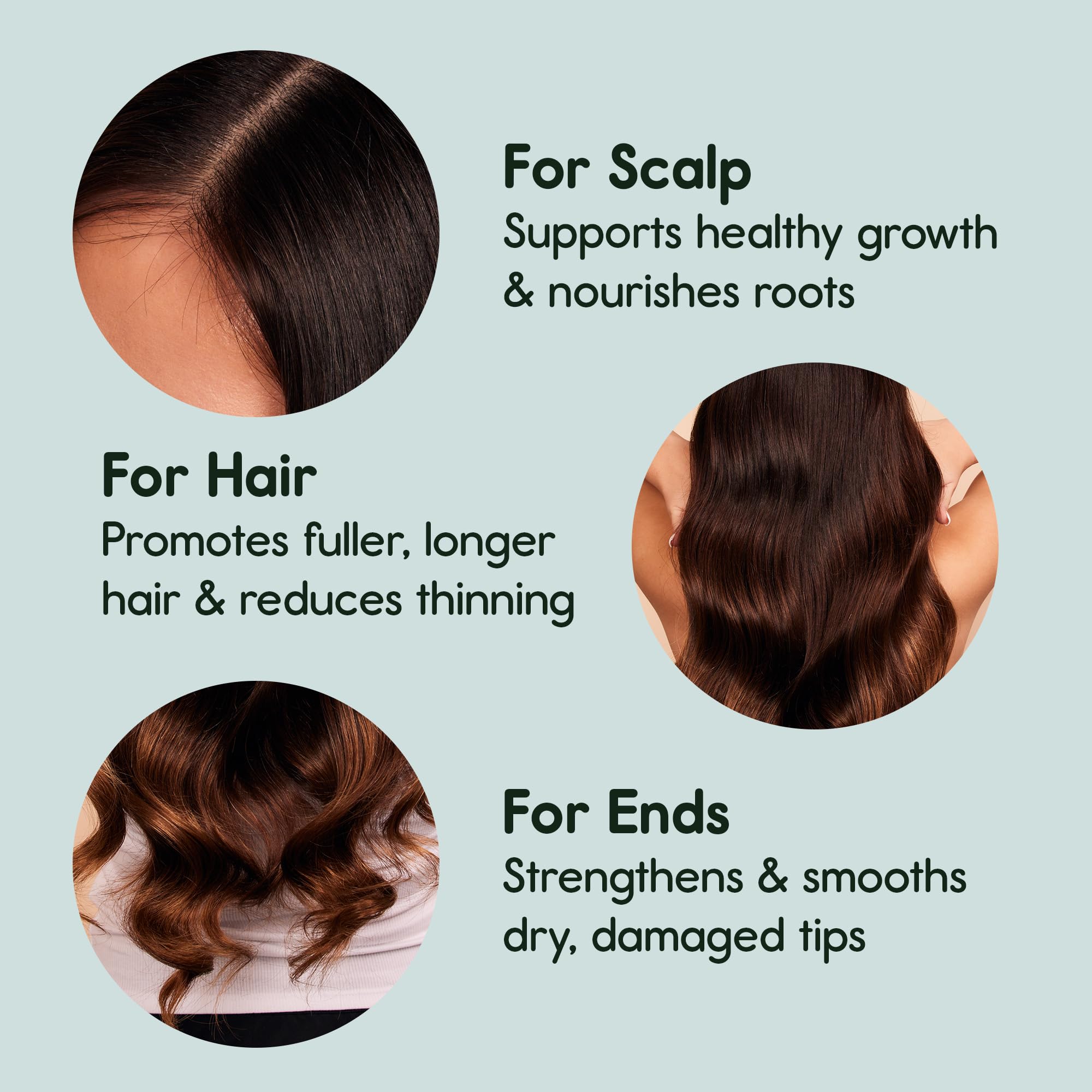 Nature Spell Hair Growth Duo with Pre-Diluted Rosemary & Batana Oils