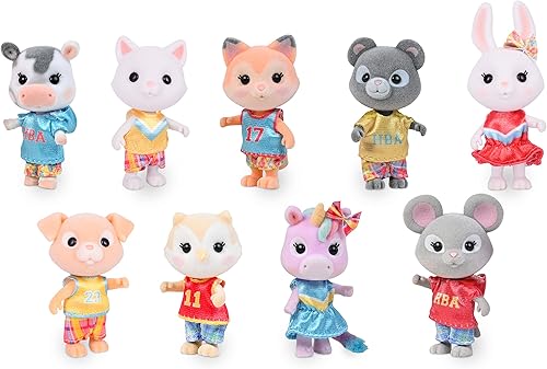 Sunny Days Entertainment Honey Bee Acres Back to School Pals 9 figuras de muñeca en miniatura talla S