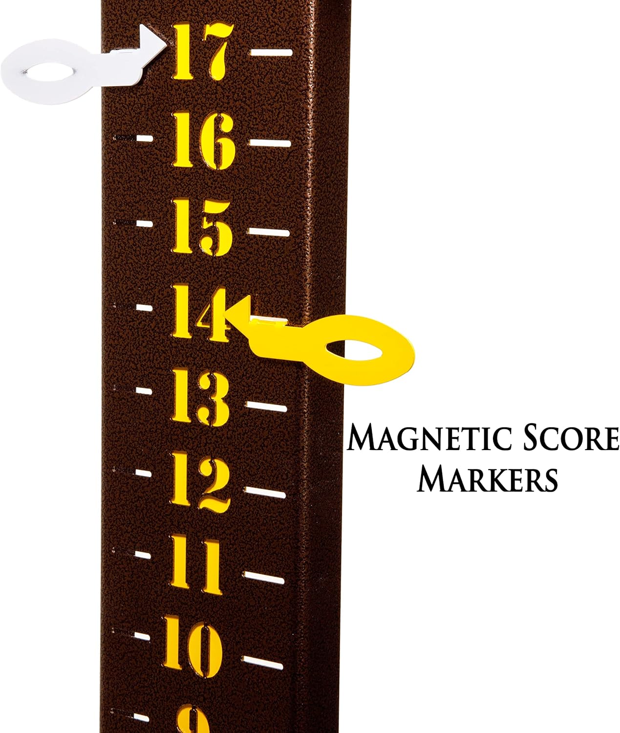 SWEN Products NCAA Collegiate Steel Metal Lawn Scoreboard Score Keeper