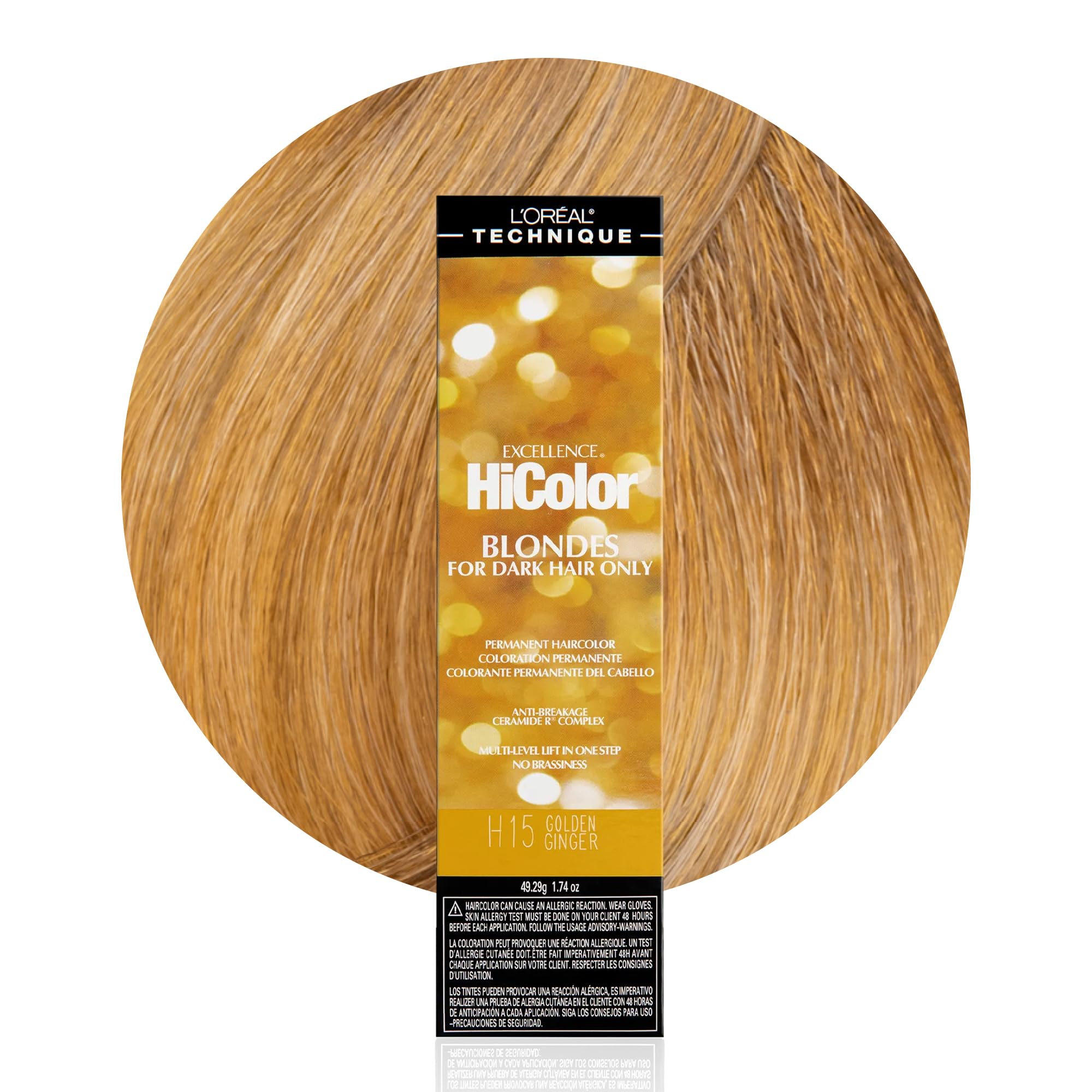 L'OREAL TECHNIQUE Exc Hicolor Gldn Ginger - Pack Quantity: 1