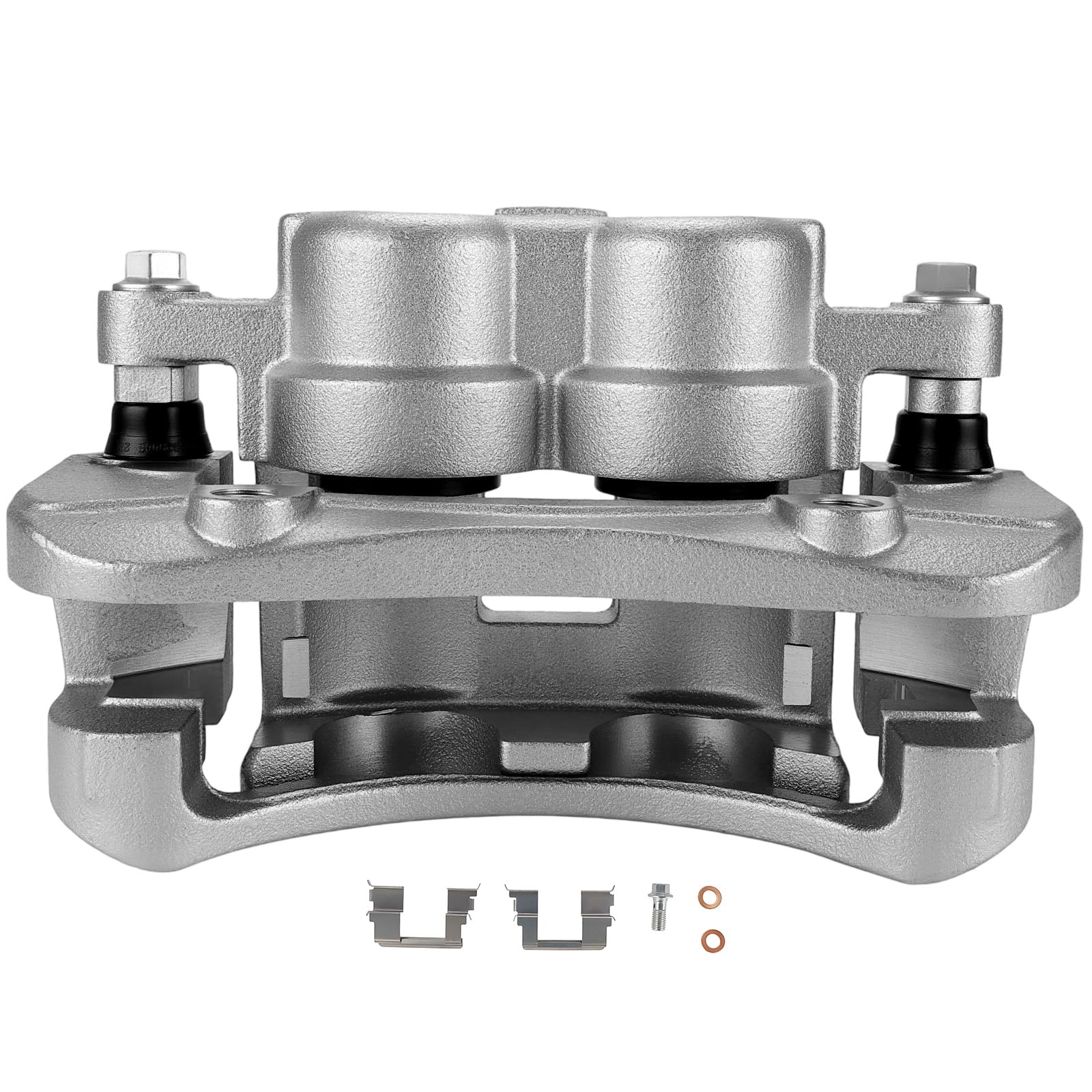 SCITOO Front Left Brake Caliper With Bracket 18B4939 Compatible For Chevy Colorado 04-08 For GMC Canyon 04-08 For Isuzu i-280 06 For Isuzu i-290 07-08 For Isuzu i-350 06 For Pontiac G6 05