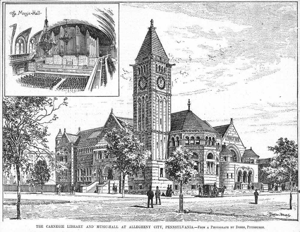 Amazon.com: Carnegie Library 1890 Nthe Carnegie Library And Music