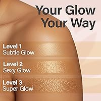 Vista 6 de GLIMMER GODDESS Shimmer Body Butter Travel Size 2 oz - Gold Sexy Level 2 - Nutritiva, hidratante, brillo natural, vegano, libre de crueldad, sin