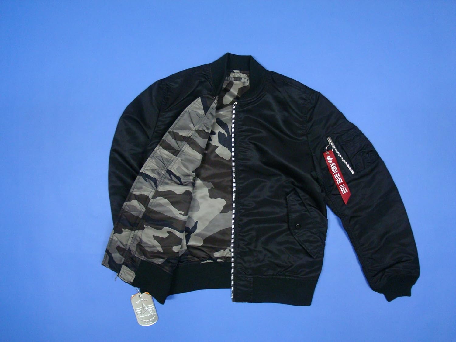 Amazon | [アルファ インダストリーズ] MA-1 フライトジャケット