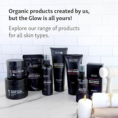 Miniatura 7 de Mantequilla para el vientre para el embarazo, crema de estrías 100% orgánica, cuidado de la piel de maternidad para picazón en la piel y cicatrices,