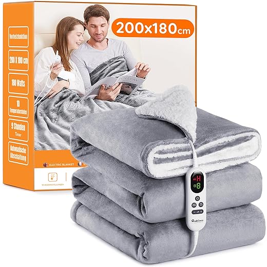 Mia&Coco Heated Blanket – 200 x 180 cm