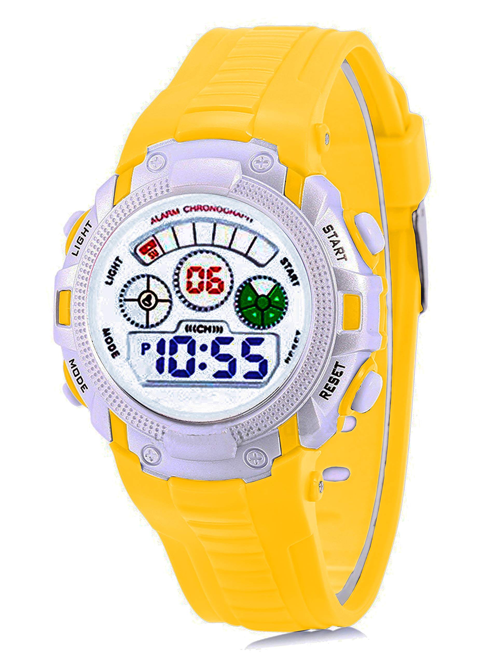 Time Up Digital Dial Colorful Alarm Function,Waterproof,Multicolor Backlight Watch for Boys & Girls- EF62033-37 (B07WWZ34Y7) Amazon Price History, Amazon Price Tracker