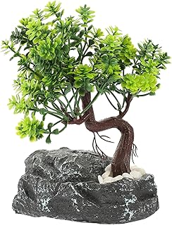 generic Esconderijo Resina Peixe Réptil Aquário Lagarto Habitat Tronco Abrigo Tartaruga Esconde Enfeites Tanque Esconder Decoração Rastejar Árvore Barbado Paisagem Répteis Caverna