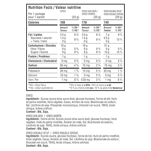 Miniatura 3 de Oreo - Galletas sándwich, paquetes variados de aperitivos, 482G