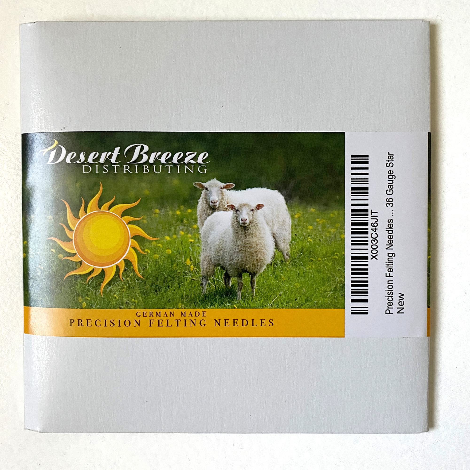 Groz-Beckert Lot De 5 Aiguilles à Feutrer De Précision En Acier à Haute Teneur En Carbone Calibre 36