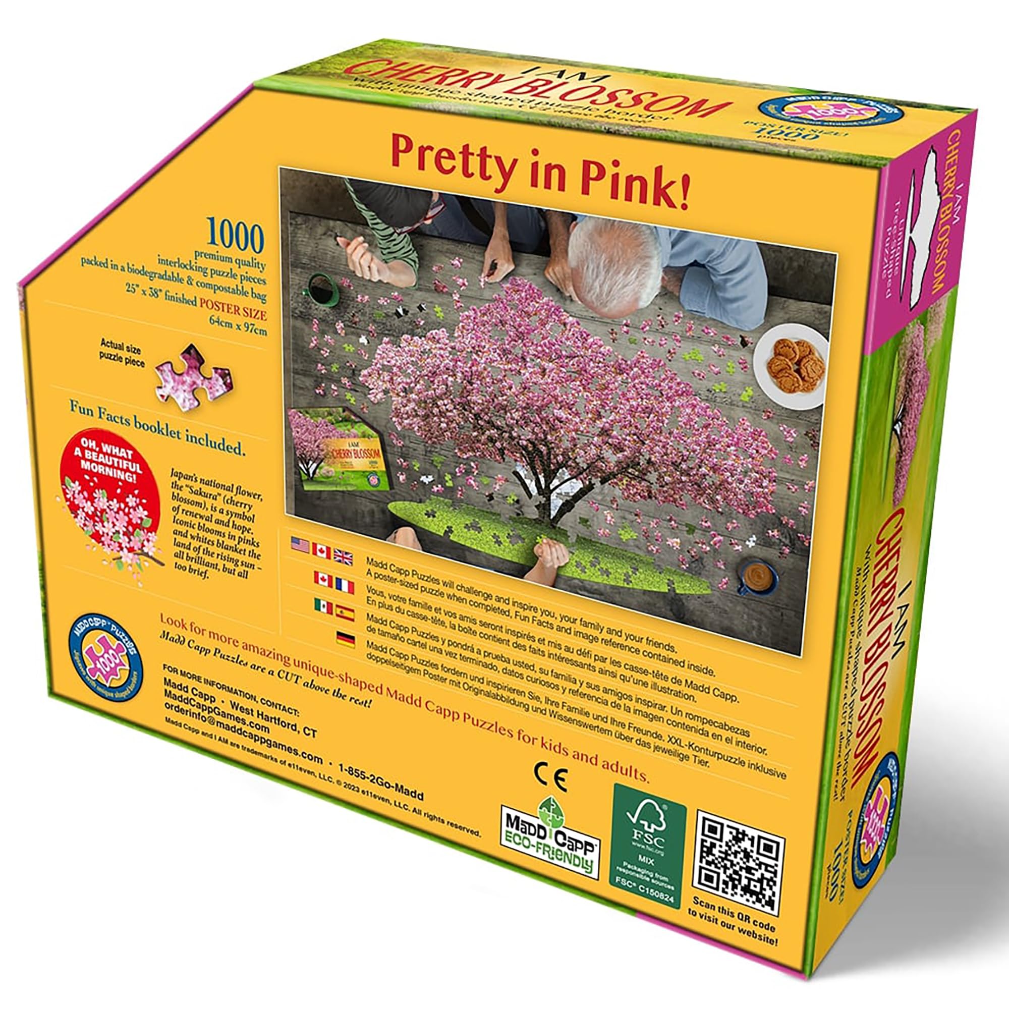 Madd Capp: I Am Cherry Blossom - 1000 Piece Tree Shaped Jigsaw