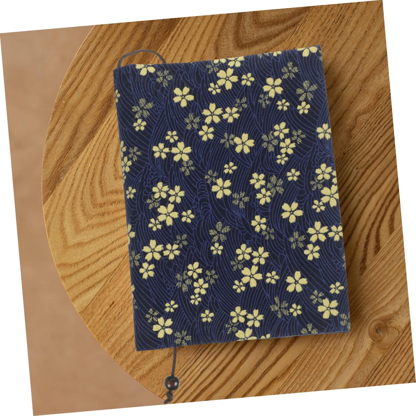Tofficu 4 pièces Couverture de Réutilisable Tissu Protection Ajustable Résistante à Usure pour Cahiers Journal et Agendas Pochette et pour Amateurs de Lecture