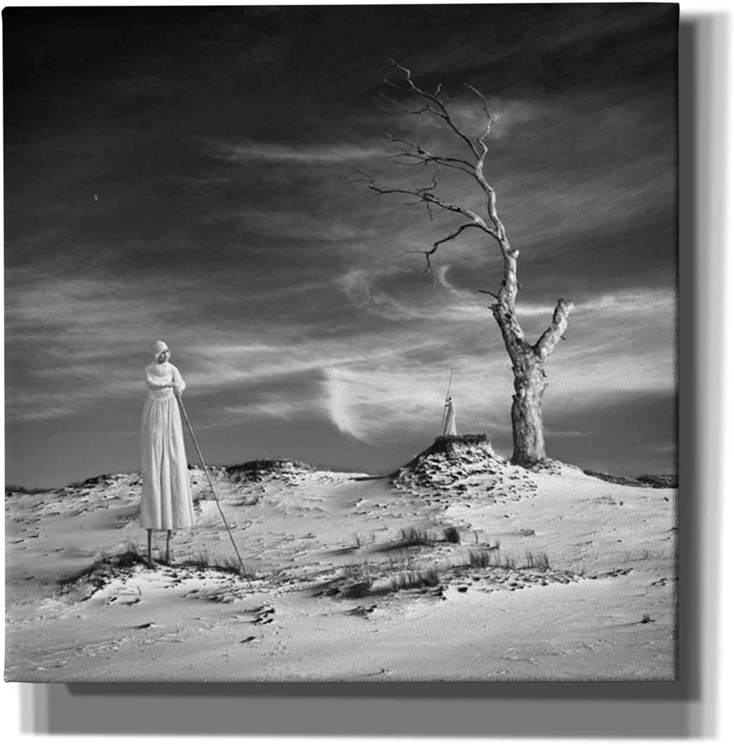 Epic Graffiti 'Daydream' by Dariusz Klimczak, Canvas Wall Art, 12"x12"