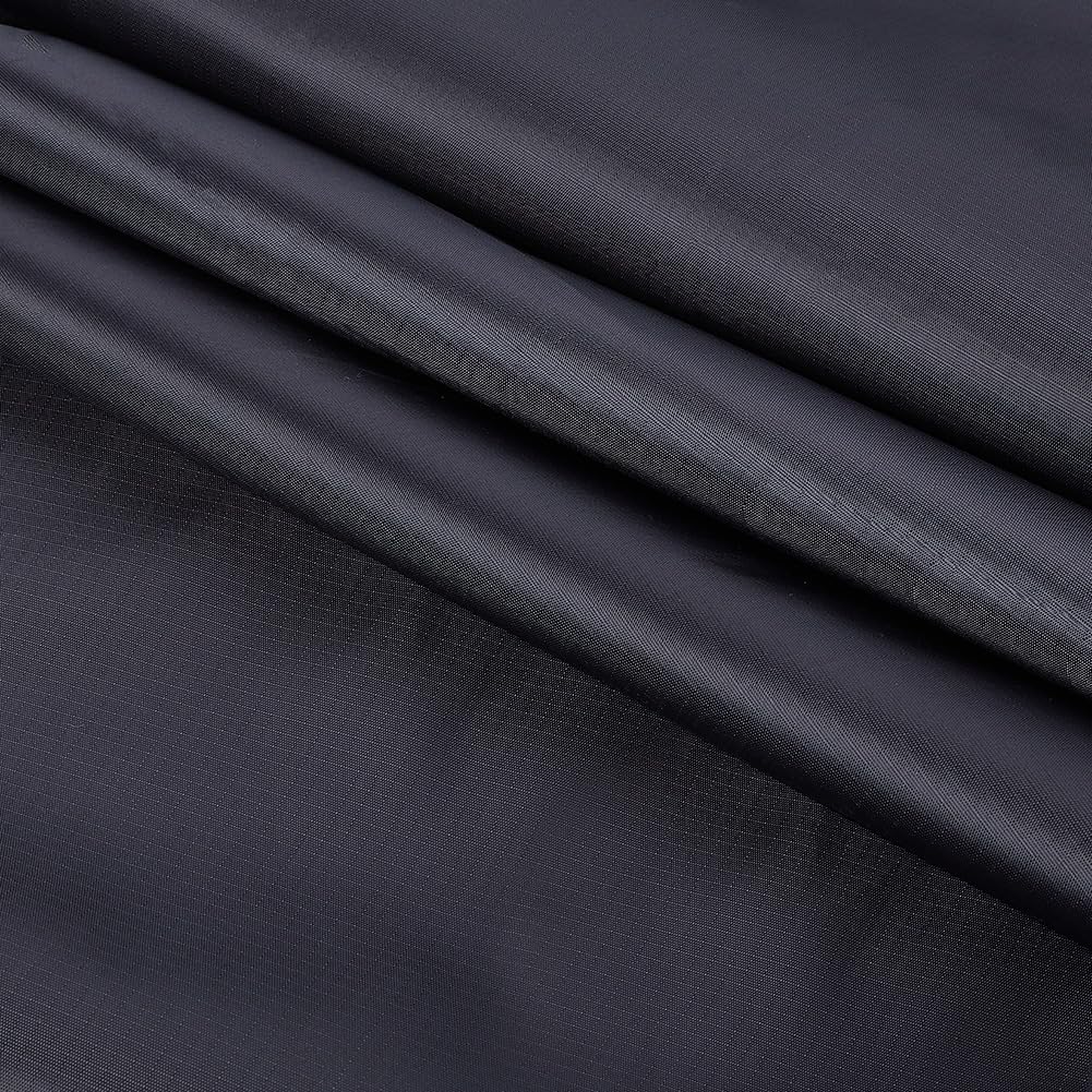 NBEADS 5m Oxford-Gewebe, 153cm Breit Luftdichtes Leichtes Gewebe Winddicht Stoff für Drachenzelt Flaggenbeutel DIY Projekt, Schwarz