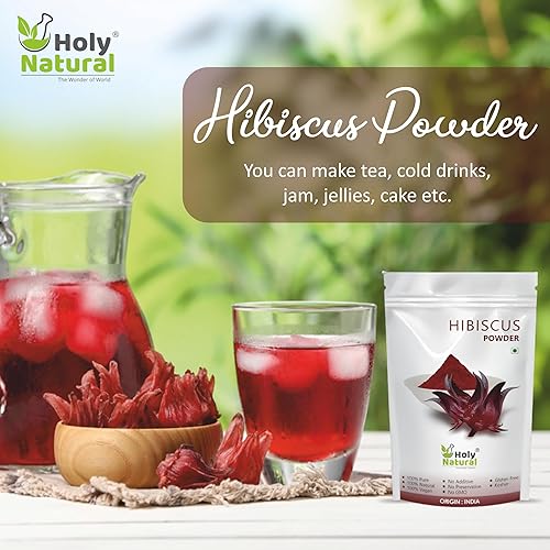 Miniatura 7 de Polvo de flor de hibisco comestible Sabdariffa, 2.2 lbs