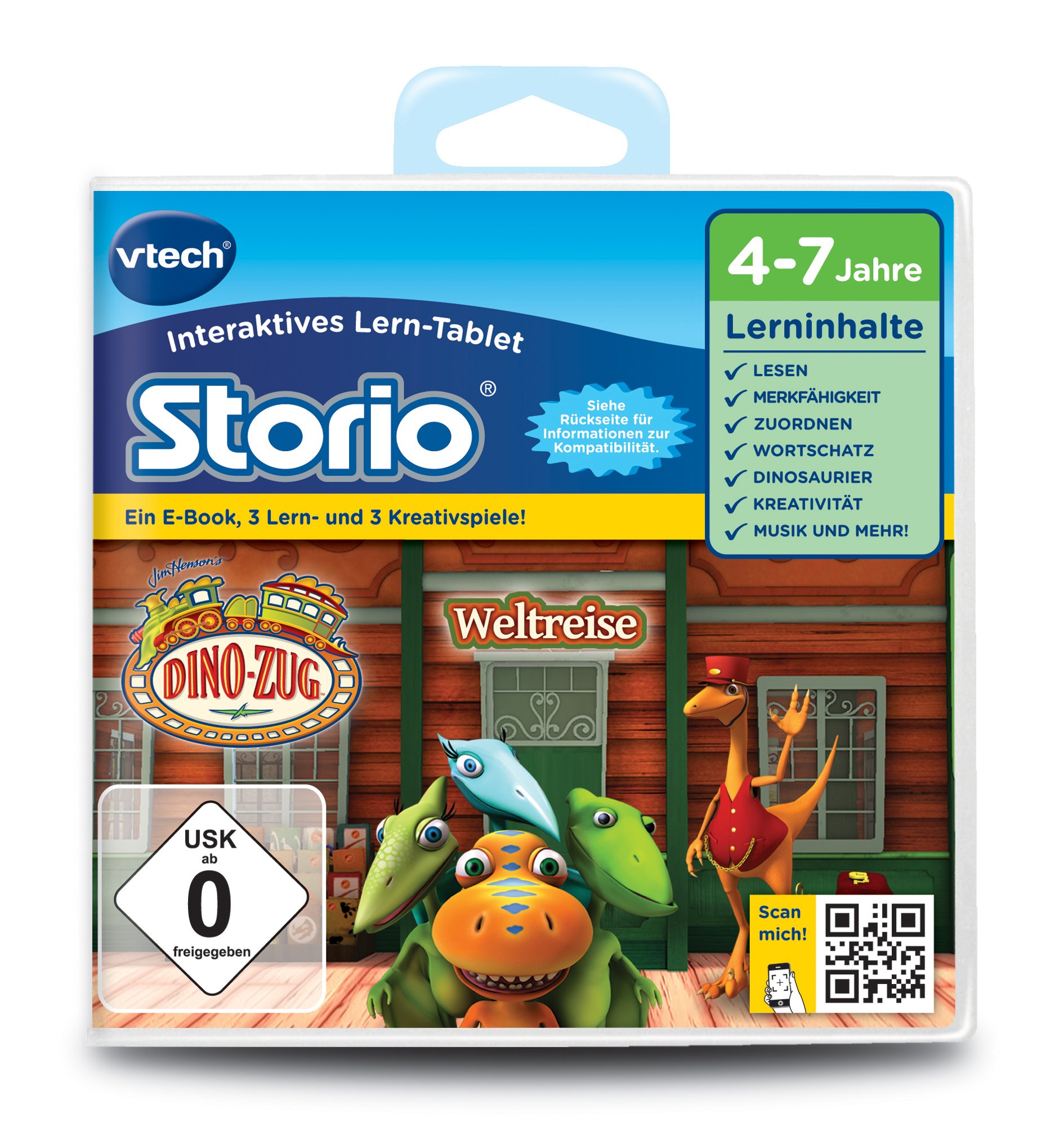 VTech 80-231004 - Storio 2 Lernspiel Dino Zug