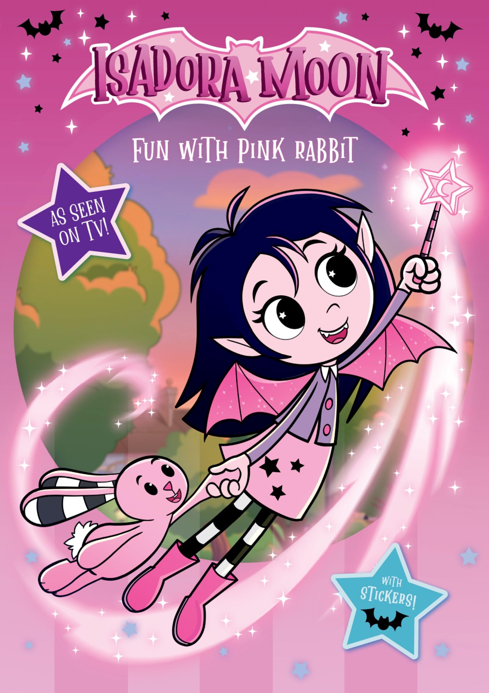 Isadora Moon: Fun With Pink Rabbit, packed with puzzles, colouring, drawing, and stickers! Based on the top rated animated TV tv series, from the ... Muncaster (Isadora Moon: TV Tie In Range)