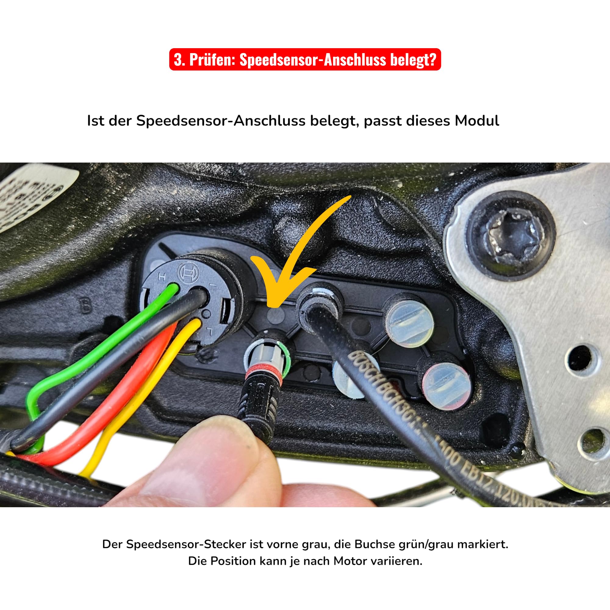 Wiesel Tuning für Bosch Smart System OHNE Felgenmagnet (Rim Magnet)