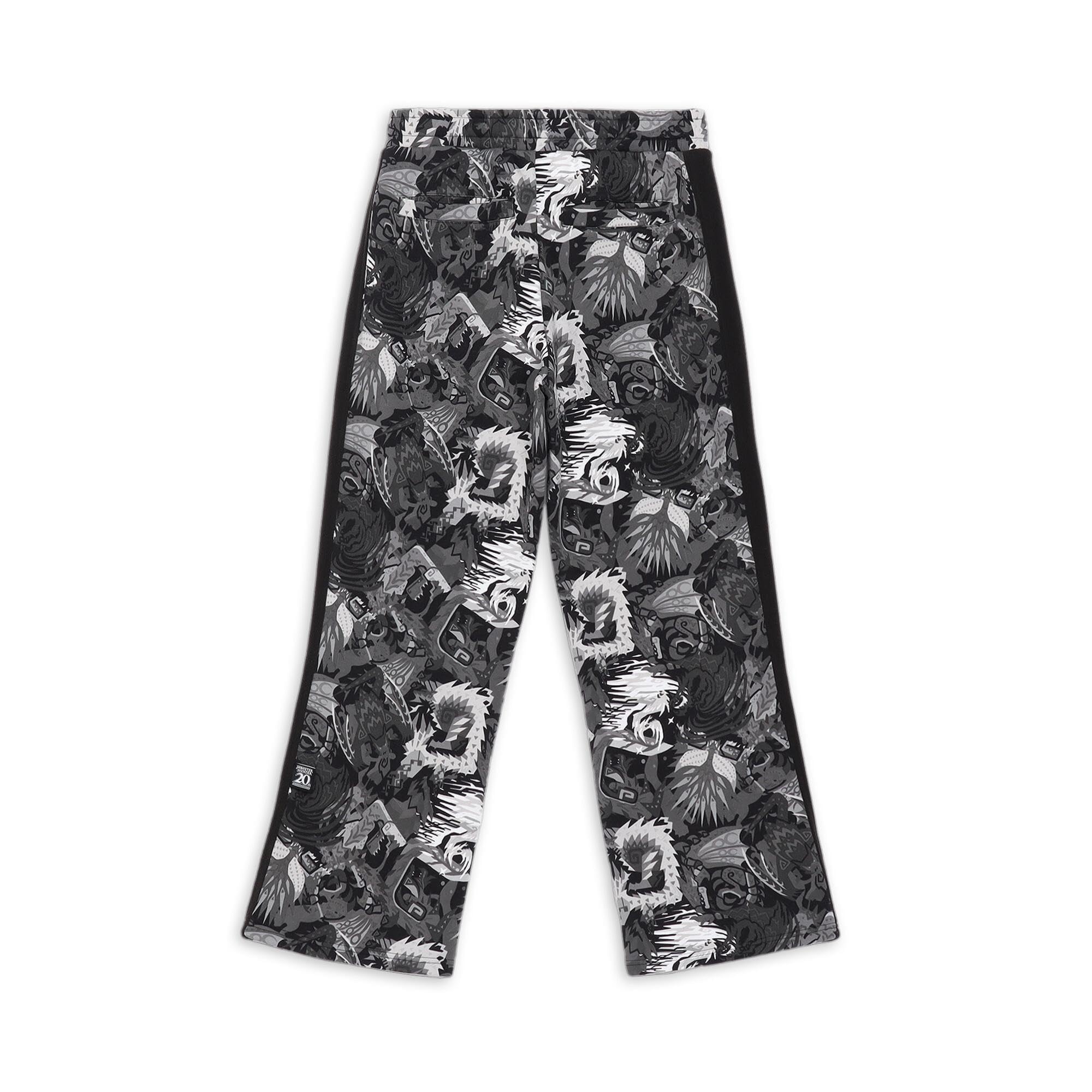 【PUMA】T7 LEO LUXE トラック パンツ Puma T7 LEO LUXE Straight Hose mit Allover-Print