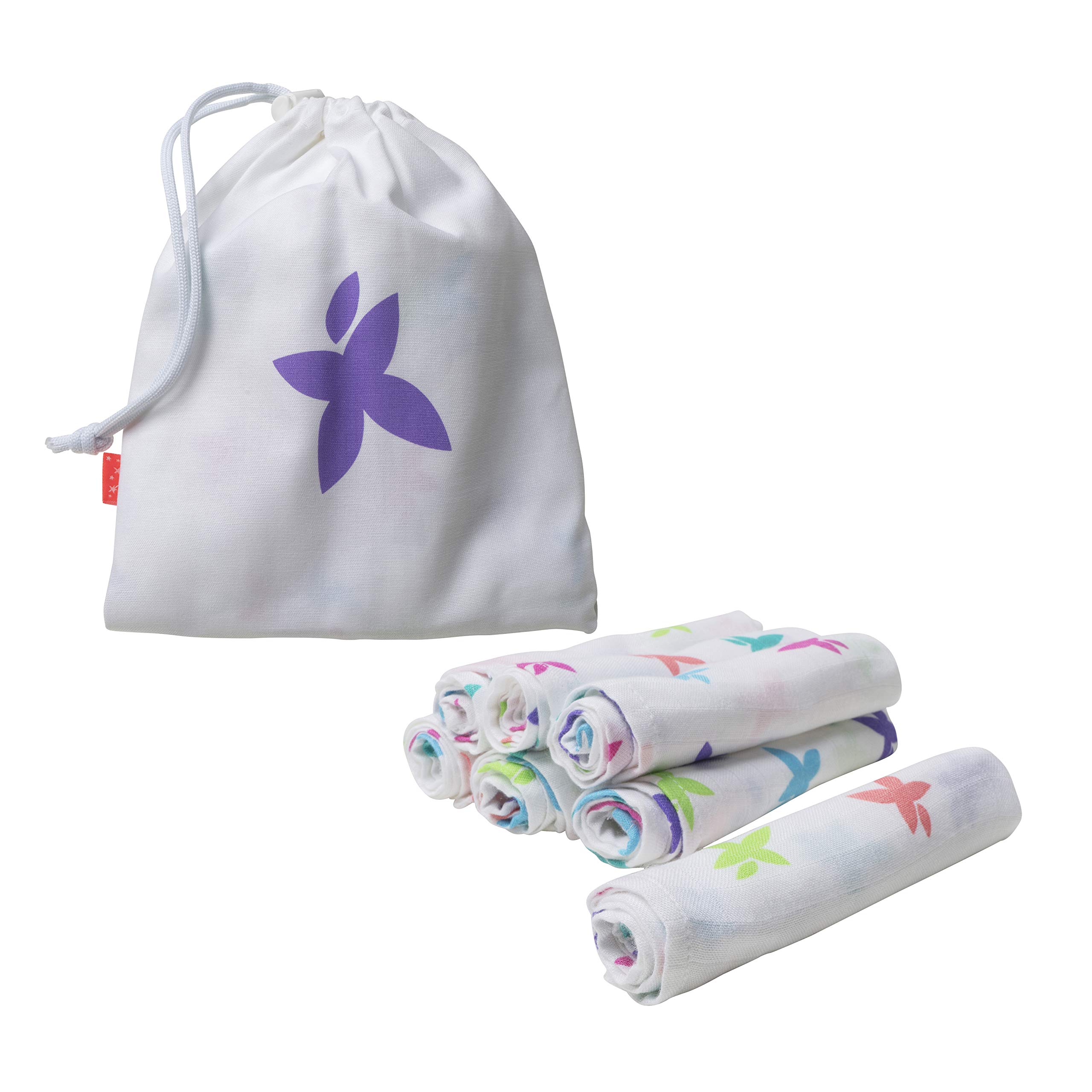 Cuski Bamboo Reusable Muslin Wipes (Pack of 7) Used Within Nhs