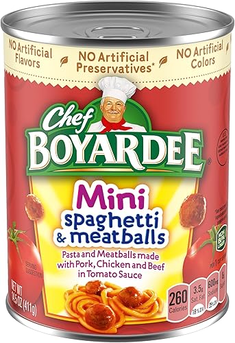Chef Boyardee Mini Spaghetti and Meatballs, 14.5 oz.
