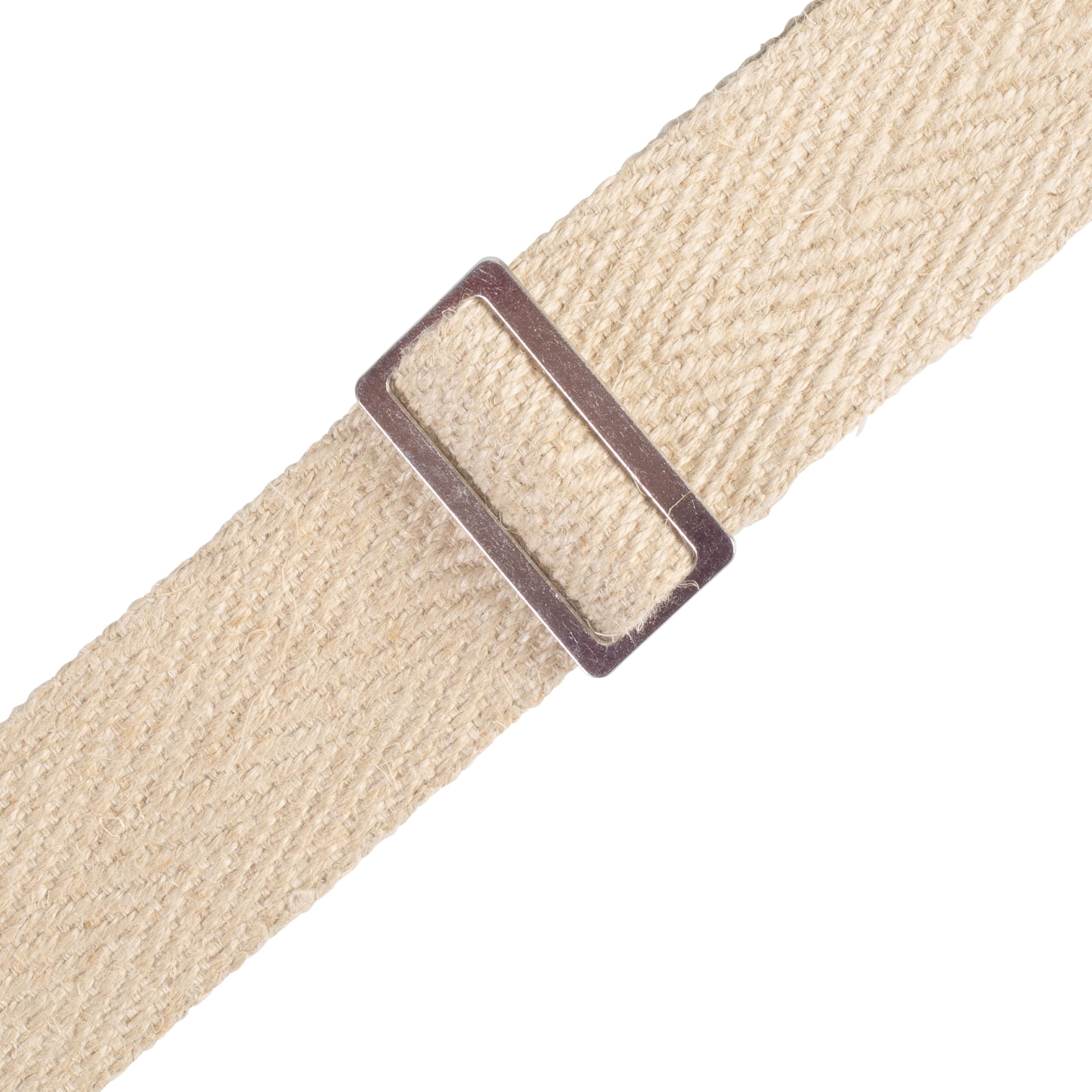 Levy's MH8P-NAT Naturalna taśma konopna z końcówkami korkowymi i kieszenią 5 cm - naturalna