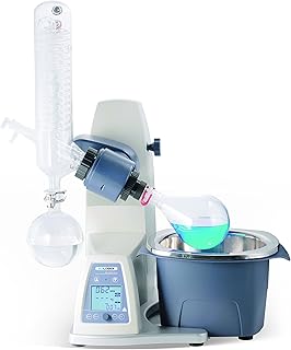 SCILOGEX SCI100-Pro Rotary Evaporator with Verical Condenser & Glassware Set, 110V, 60Hz