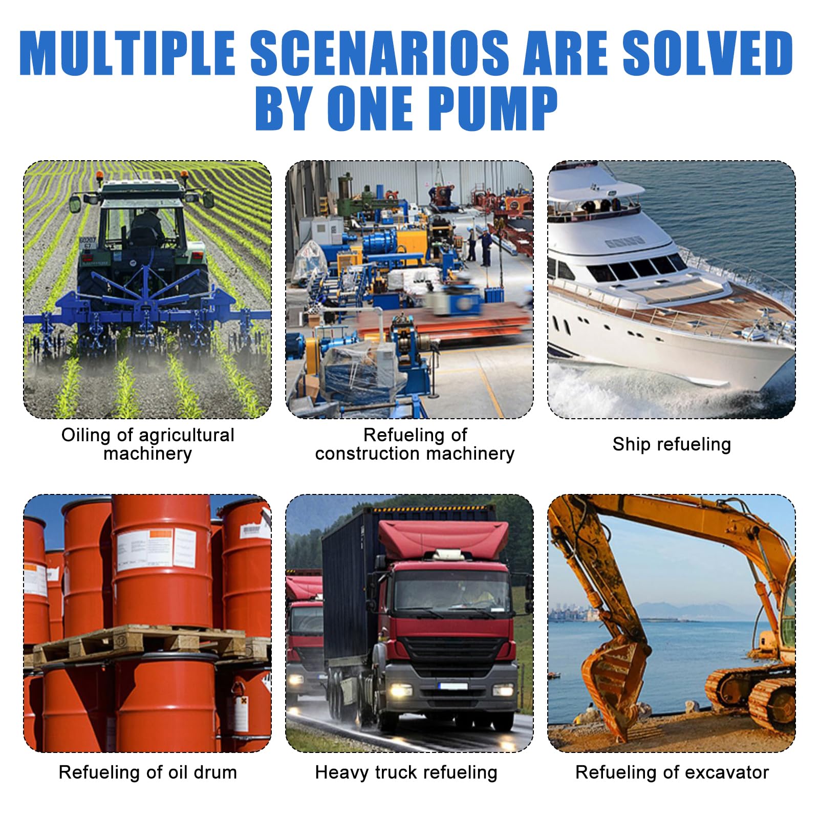 Pompe d'aspiration d'huile électrique, pompe diesel, pompe à huile 12V, pompe d'aspiration, pompe à huile, pompe diesel, pompes à carburant, pompe de transfert de carburant avec tuyaux pour bateaux