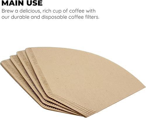 Miniatura 3 de Jacent Fill N Brew - Filtros de café desechables #2, forma de cono, 100 unidades por paquete, 1 paquete