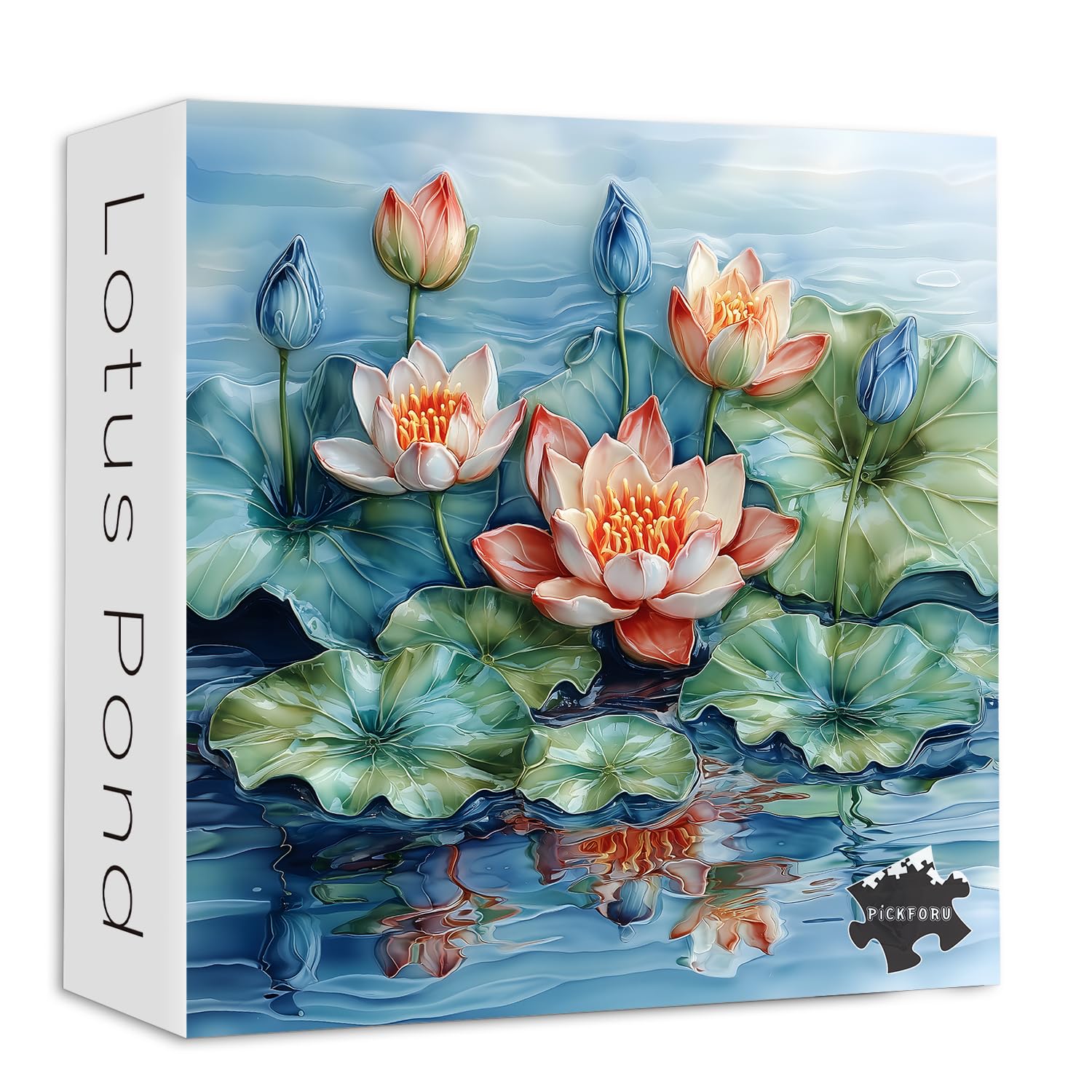 Amazon.com: Lotus Flower Puzzles for Adults 1000 Pieces, PICKFORU