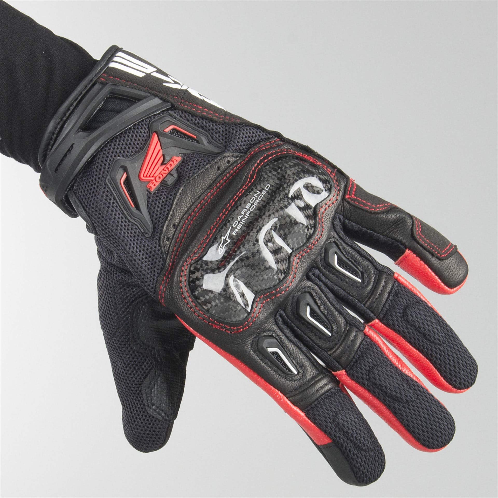 Amazon.co.jp: Black/Red Sz XXL Alpinestars SMX-2 Air Carbon