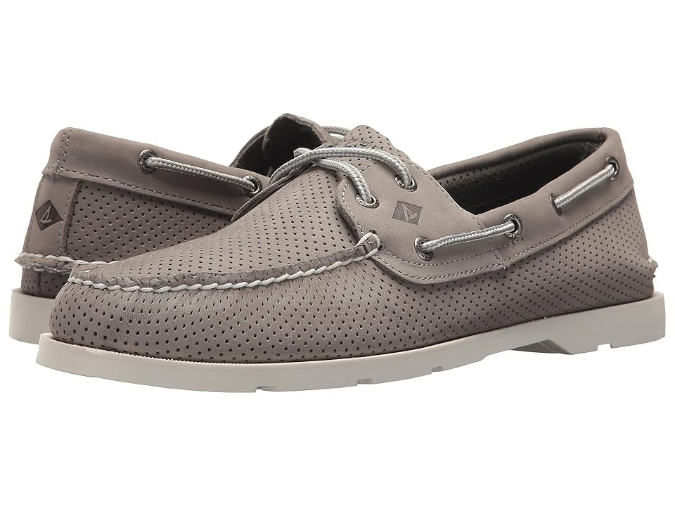 

Sperry Leeward 2-Eye Perf (Grey) Men's Shoes