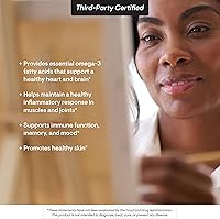 Vista 5 de THORNE - Super EPA - Ácidos grasos Omega-3 EPA 425mg & DHA 270mg Suplemento - Apoyo al cerebro, cardiovascular, articulaciones y piel* - Sin gluten