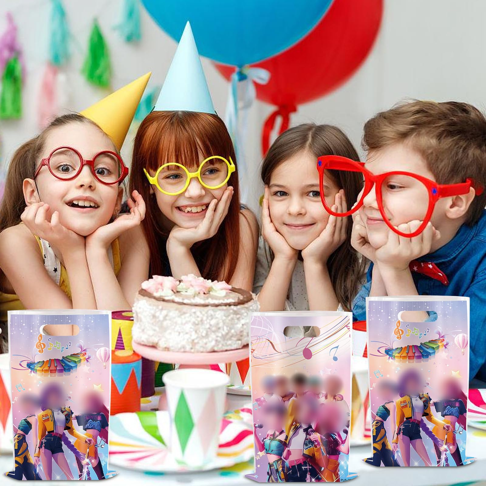 OSOFREE 30 Pièces Huntrs Sacs Cadeaux, Sac Anniversaire, Pochette Cadeau, Sachet Bonbon, Sachet Cadeau pour Fêtes Anniversaire Noël Enfant (A)