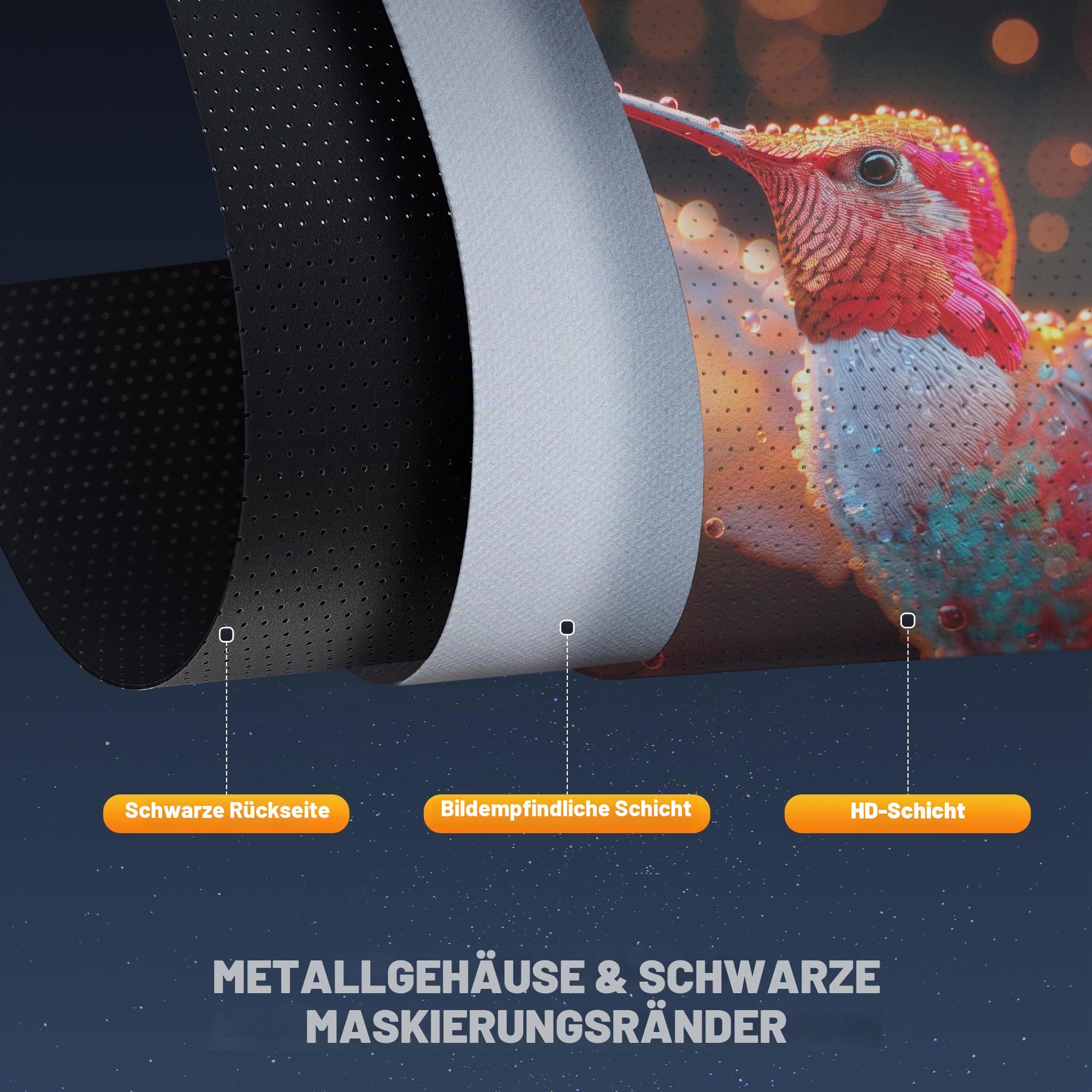 HOMCOM Beamer Leinwand 293x193cm 120 Zoll 16:9 Elektrisch mit Fernbedienung | HD 4K Projektionsleinwand, Rollo-Leinwand, für Wand- und Deckenmontage, für Heimkino, Büro