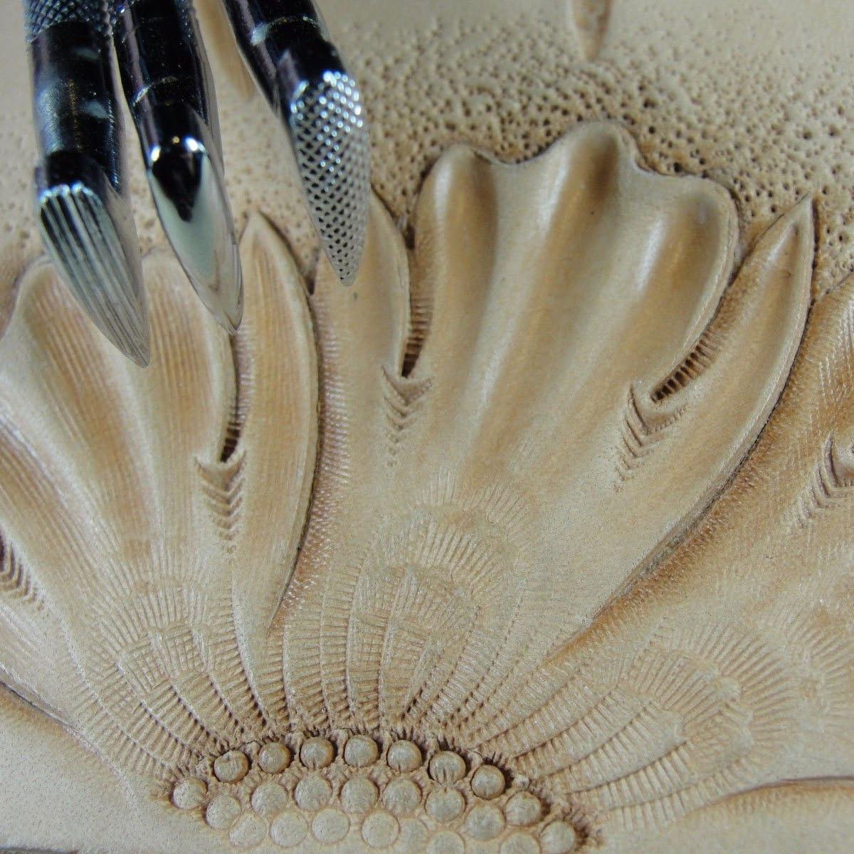 Steel Thumb Print Stamps, Set of 3, Craft Japan Leather Stamping Tools