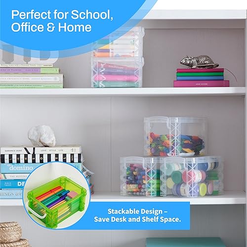 Miniatura 4 de Advantus Super Stacker índice Box, El color puede variar