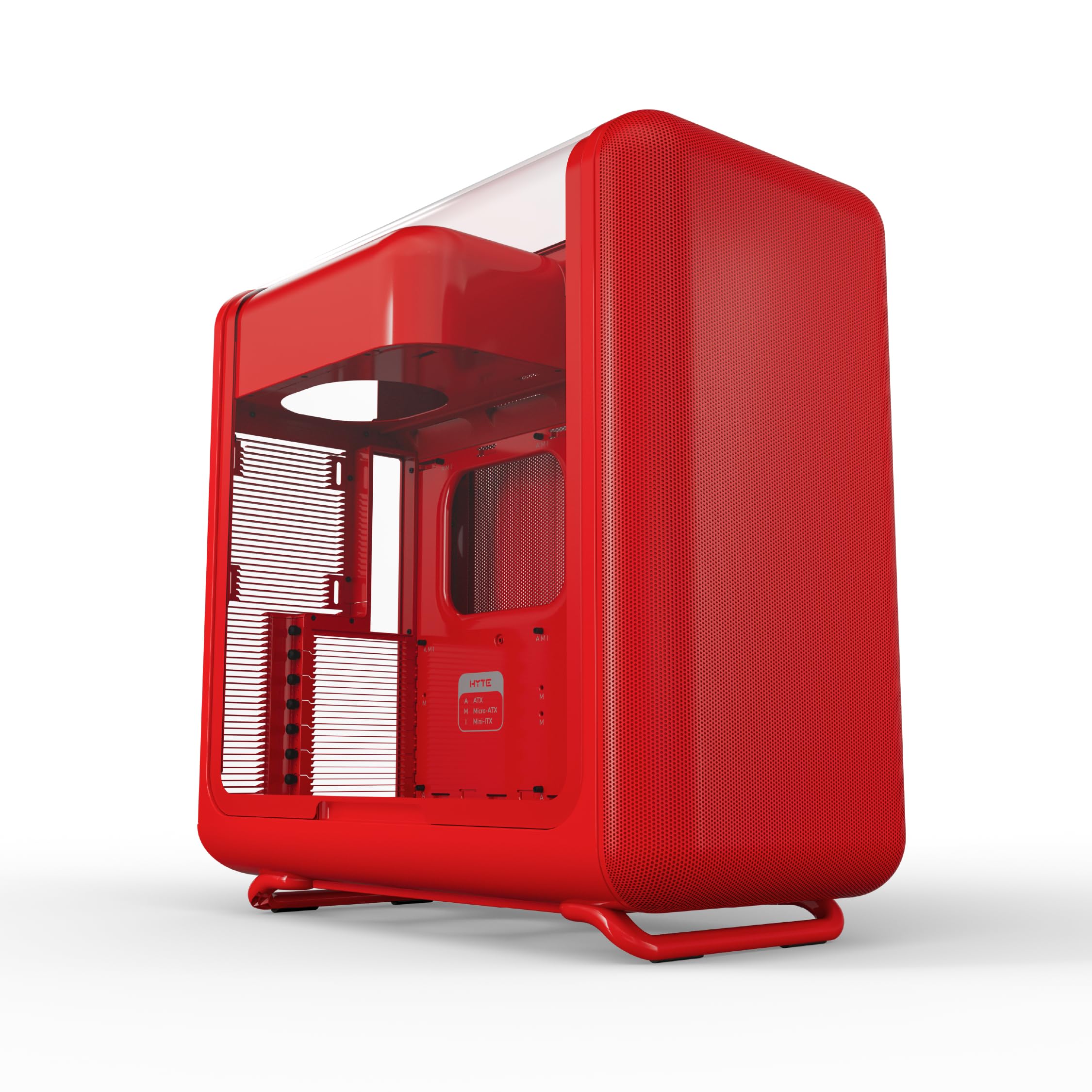 HYTE X50 PCケース 黒×赤 Amazon.com: HYTE X50 - Modern Performance ATX Mid-Tower Gaming PC