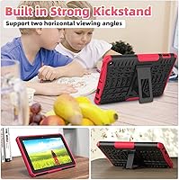 Vista 14 de ROISKIN Funda con función atril de 2 capas resistente a prueba de golpes para niños para tableta de lanzamiento 2022 de 7 pulgadas, 12ª