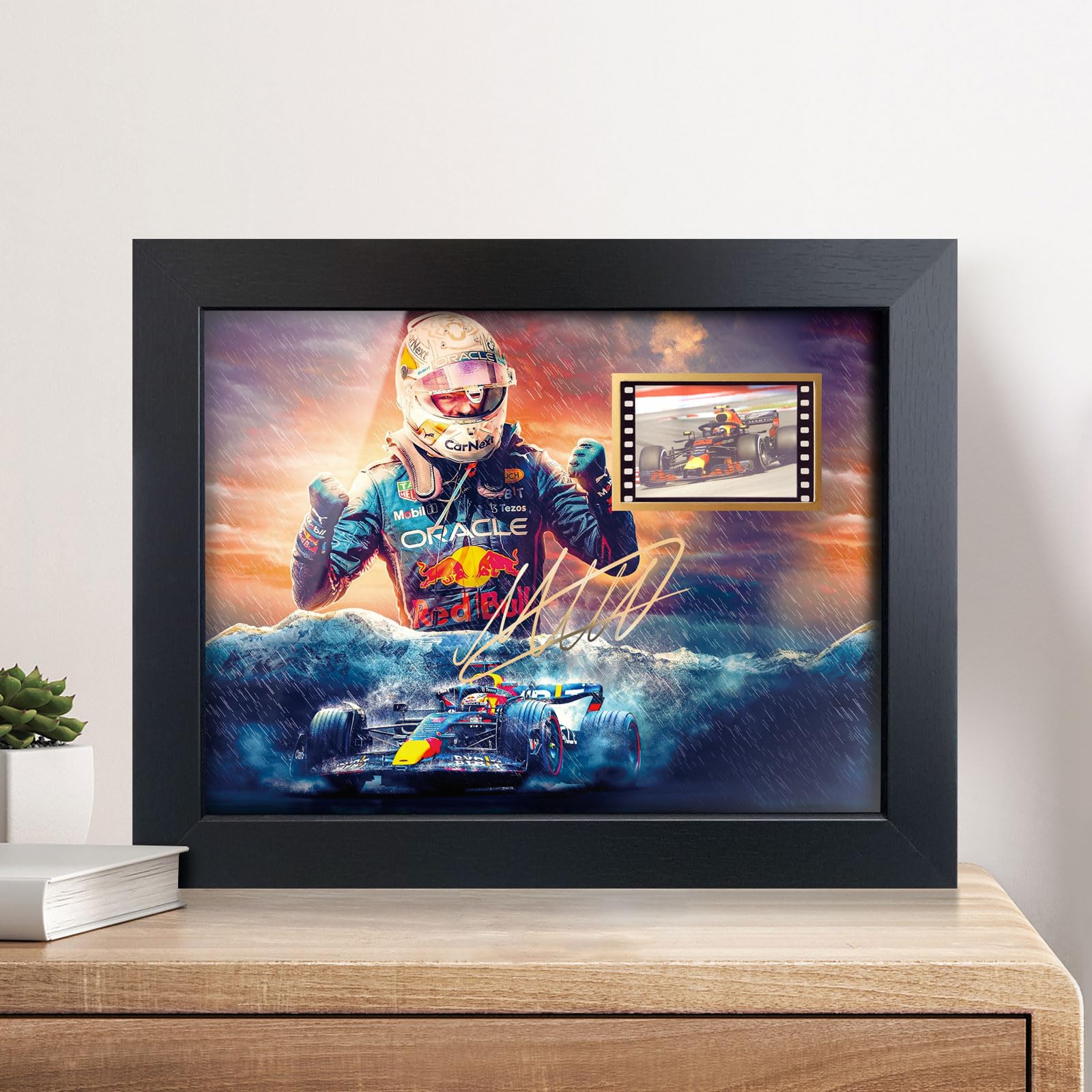 Amazon.com: sufenvera Racing Fans Poster - Print Signed Max