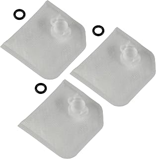 3 Fuel Pump Filter Strainer Compatible with Honda TRX680FGA Rincon 680 4X4 Gpscape 2006 2007 2008 2009