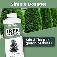 Vista 3 de TPS NUTRIENTS Fertilizante para árboles para todos los árboles y arbustos, alimento líquido para plantas, 32 onzas (1 cuarto de galón)