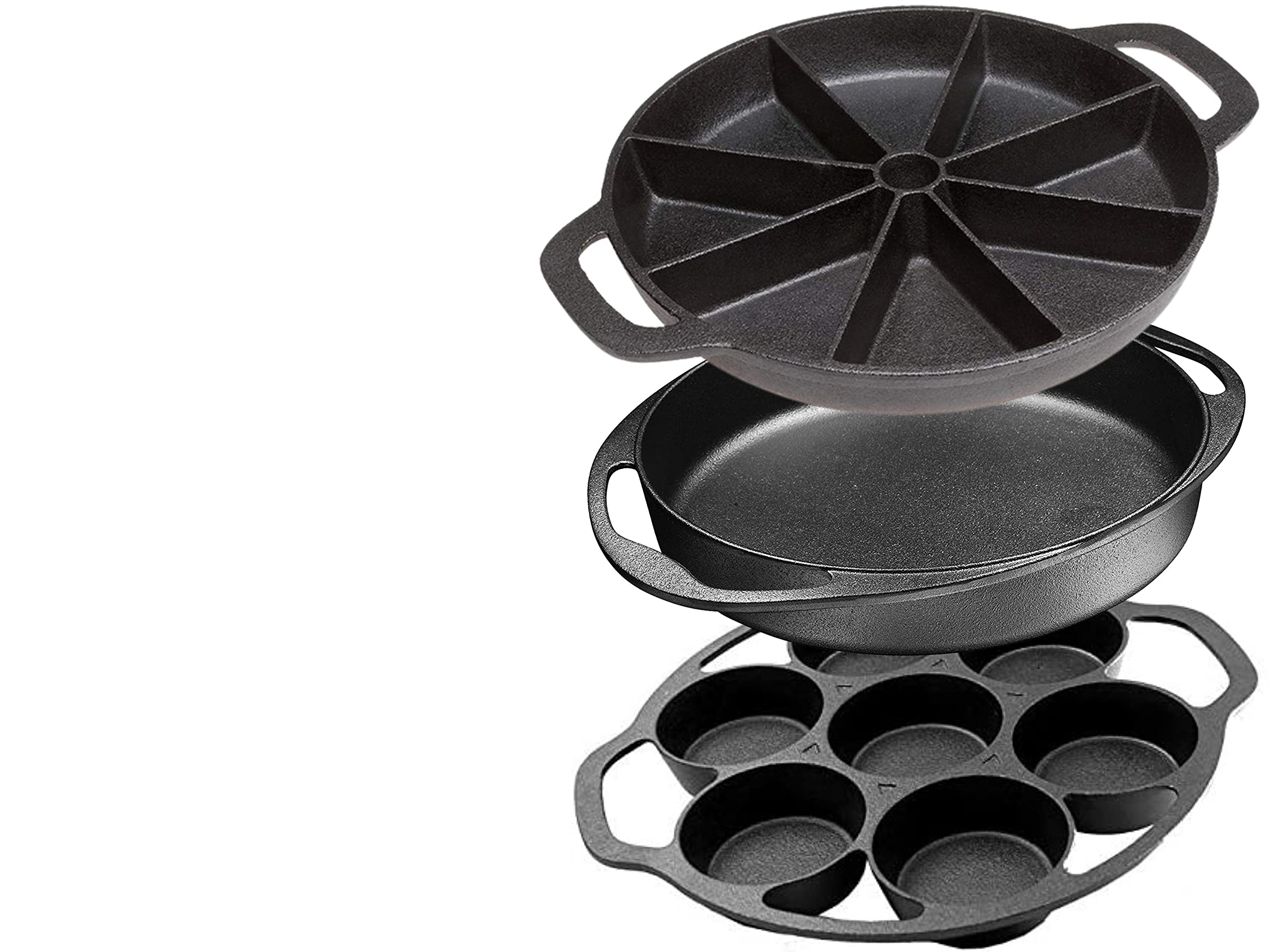Bruntmor Cast Iron Pre-seasoned Ultimate Bakeware Set