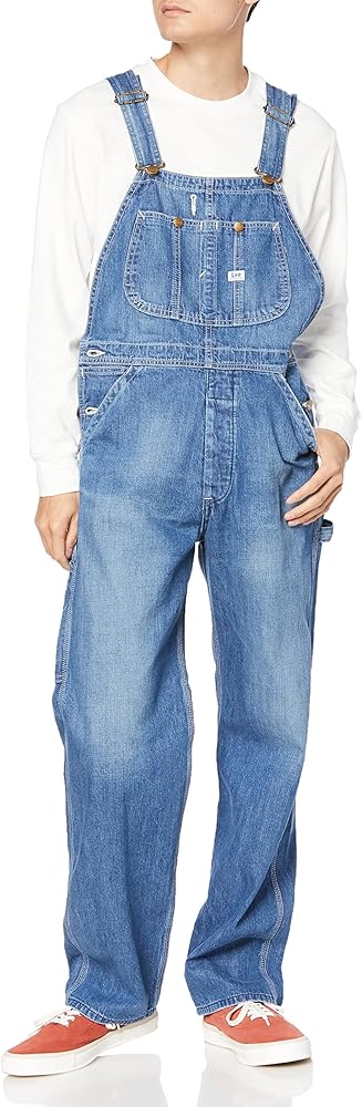 Lee デニムオーバーオール ライトブルー Lee/リー【お気に入り1.6万超】デニムサロペット/オーバーオール