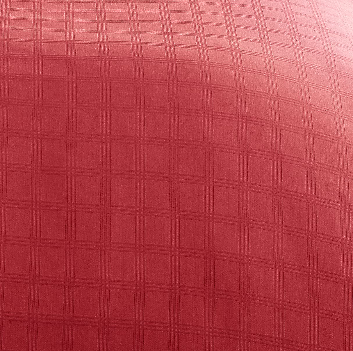 Lavish Label Luxury 400 Thread Count Duvet Cover Set (200 x 200 CM) with 2 pillowcases (50 x 75 CM), Red, Double - Image 3