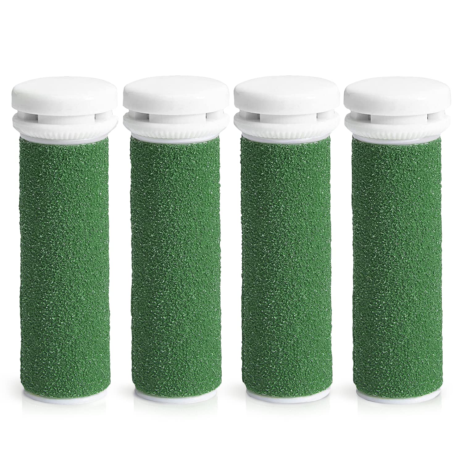 4 x Extreme Coarse Replacement Refill Rollers Compatible with Emjoi Micro Pedi