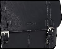Vista 30 de Kenneth Cole REACTION Show Business - Bolsa de mensajero de cuero colombiano para portátil de negocios de 16 pulgadas