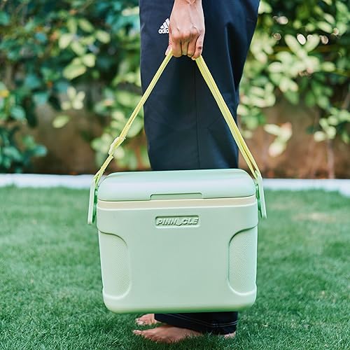 Miniatura 3 de Pinnacle 8.5Qt Mini Cooler  14 x 7.6 x 10.6In Ice Box with Smart Divider, Locking Lid, Adjustable Shoulder Strap  Insulated Picnic Basket Beach