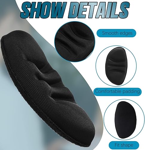 Miniatura 4 de Geetery 4 piezas de máscara facial de defensa facial de repuesto para defensa facial, almohadilla de béisbol para casco de sóftbol, máscara